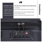 Travelhouse 3-Piece Hardshell Luggage Set - Black