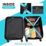 Lightweight 20in Hardside Suitcase with Spinner Wheels