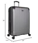 Kenneth Cole 28" Hardside Spinner Luggage - Silver
