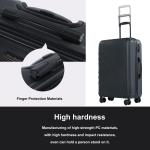 Travelhouse 3-Piece Lightweight Hardshell Luggage Set