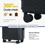 Travelhouse 3-Piece Lightweight Hardshell Luggage Set