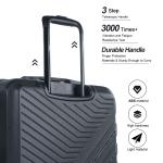 Travelhouse 3-Piece Lightweight Hardshell Luggage Set