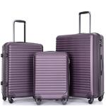 Travelhouse 3-Piece Lightweight Hardside Luggage Set