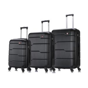 DUKAP Rodez 3-Piece Lightweight Hardside Luggage Set
