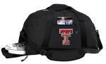 Texas Tech Duffel Bag with Shoe Pocket