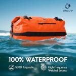 60L Waterproof Heavy Duty Duffel Bag Backpack