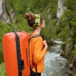 60L Waterproof Heavy Duty Duffel Bag Backpack