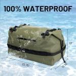 MIER 60L Waterproof Rolltop Duffel Bag