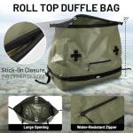 MIER 60L Waterproof Rolltop Duffel Bag