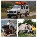 MIER 60L Waterproof Rolltop Duffel Bag