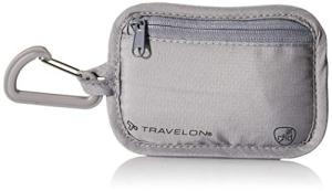 Travelon RFID Blocking Clip Stash Pouch - Gray