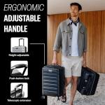 Samsonite Omni 2 Pro Hardside Expandable Luggage with Spinner Wheels, Pro Carry-on, MIDNIGHT BLACK