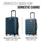 Samsonite Omni 2 Pro Hardside Expandable Luggage with Spinner Wheels, Pro Carry-on, MIDNIGHT BLACK