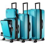 Travelarim Teal Hard Shell Luggage Set - 4 Piece