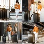 Travelarim 4-Piece Hard Shell Luggage Set