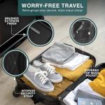 Travelarim 3-Piece Expandable Hard Shell Luggage Set