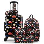 Rosamo Kids' 6-Piece Hardside Luggage Set