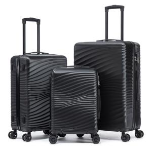 Rosamo 3-Piece Hardside Luggage Set with Wheels