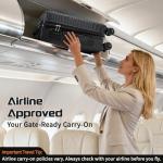 Rosamo 3-Piece Hardside Luggage Set with Wheels