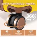 Rosamo 5-Piece Expandable Luggage Set - Yellow