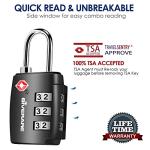 TSA Approved 2 Pack Travel Luggage Locks