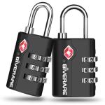 TSA Approved 2-Pack Travel Luggage Locks