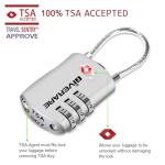 GIVERARE TSA Approved 3-Digit Luggage Locks - 2 Pack
