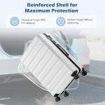 AnyZip 21" Hardside Carry-On Luggage for Kids