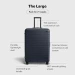 Away 29-Inch Navy Blue Hardside Spinner Suitcase
