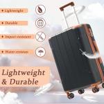 Merax 3-Piece Hardshell Spinner Luggage Set