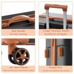 Merax 3-Piece Hardshell Spinner Luggage Set