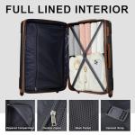 Merax 3-Piece Hardshell Spinner Luggage Set