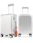 KANGSHILU Lightweight Aluminum Carry-On with Toiletry Set