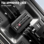 UrbanExplorer 20 Inch Zipperless Carry On Luggage