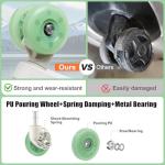 ROPLUS 21-Inch Zipperless Carry-On Luggage