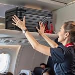 ROPLUS 21-Inch Hard Shell Carry-On Suitcase