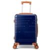 Zimtown 20" Hard Shell Carry-on Suitcase, Navy Blue