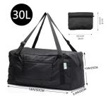 HOLYLUCK Foldable Travel Duffel Bag - Black