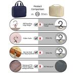 BAGSMART Water-resistant Hanging Toiletry Travel Bag