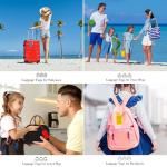 10 Pack Colorful Luggage Tags for Easy Travel