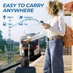 ExploreBliss Memory Foam Travel Pillow Set