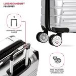 SwissGear 7782 Silver 24-Inch Expandable Luggage