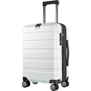 KROSER 20-Inch Expandable Carry-On Luggage with Wheels