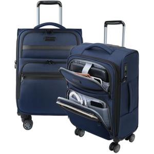 KROSER 20 Inch Expandable Carry-On with USB Port