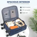 KROSER 20 Inch Expandable Carry-On with USB Port