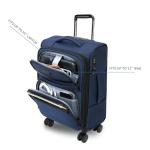 KROSER 20 Inch Expandable Carry-On with USB Port