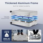 Alpha Camp 24-Inch Hardside Spinner Luggage