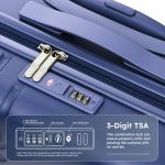 Alpha Camp 20-inch TSA Approved Carry-On Luggage