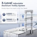 Alpha Camp 24-Inch Hardside Spinner Luggage