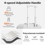 Mixi 26-Inch Hard Shell Checked Luggage Suitcase